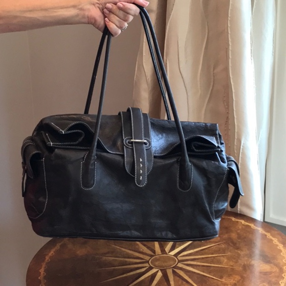 Vintage Espresso Brown Furla Purse